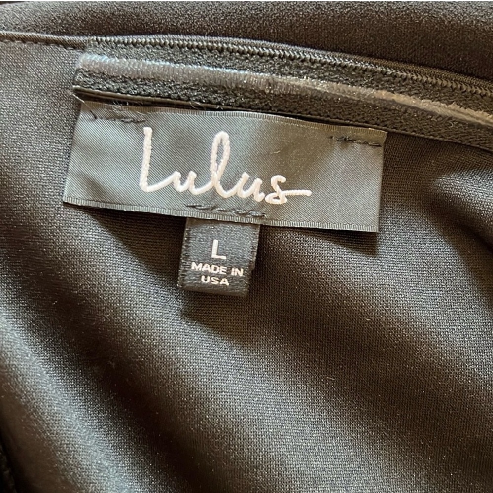 Lulu's Chic Black Strapless Jumpsuit - Picture 4 of 4